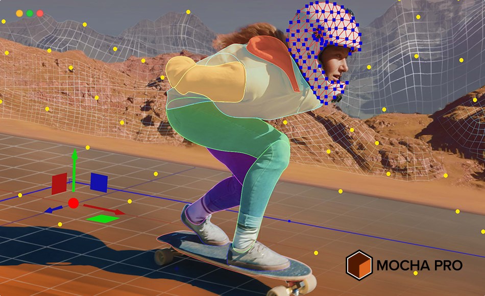 Nuke插件 – 二维三维跟踪插件 Boris FX Mocha Pro