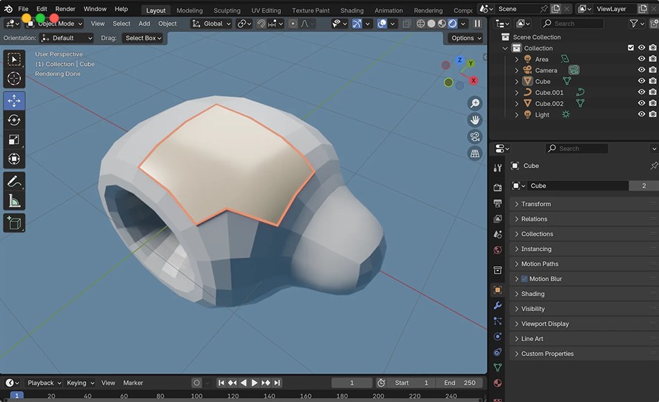 Blender插件 – 模型平滑插件 Set Smooth Group