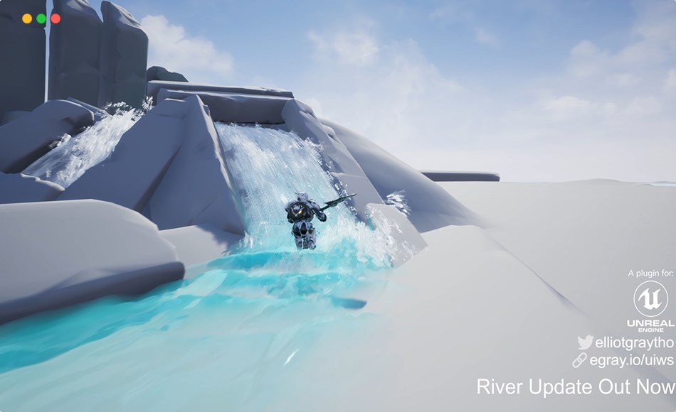 UE4/5插件 – 交互式水系统 UIWS – Unified Interactive Water System UE4/5插件 – 交互式水系统 UIWS – Unified Interactive Water System