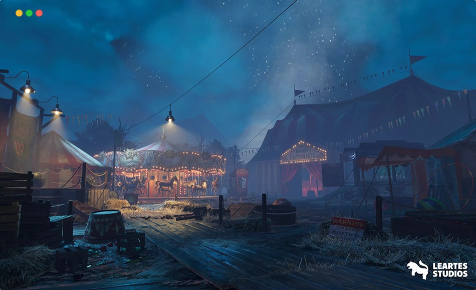 Unity场景 – 游乐场嘉年华环境 The Carnival Environment