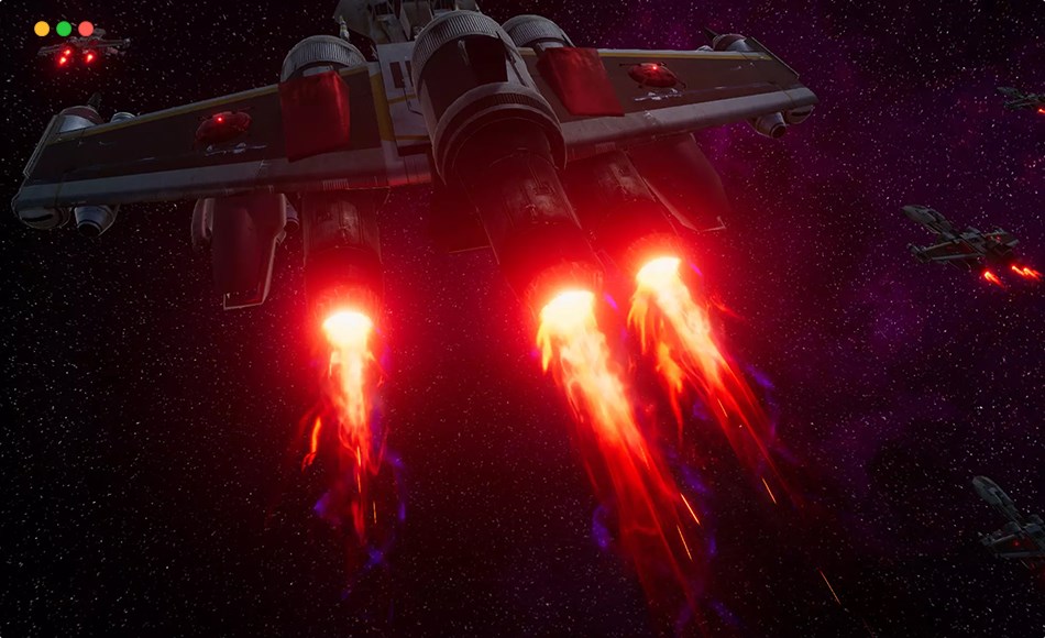 Unity特效 – 喷气火焰特效 Jet engine effects