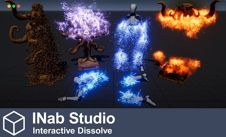 Unity特效 – 交互式溶解效果 Interactive Dissolve Effects