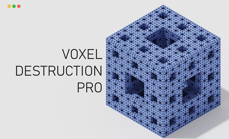 Unity插件 – 体素破坏插件 Voxel Destruction Pro