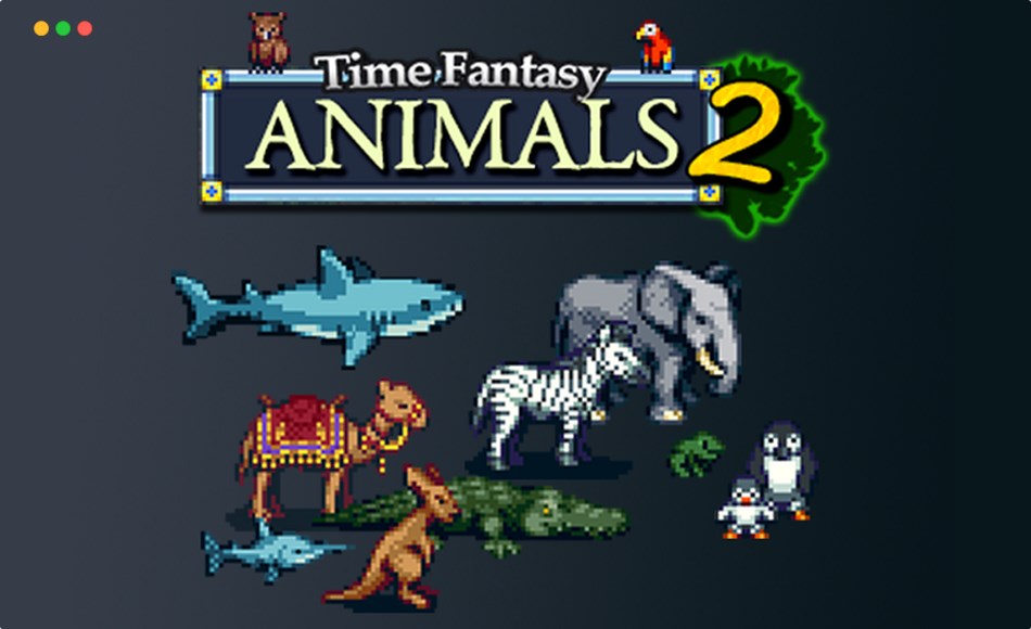 Unity资产 – 动物精灵资产包 Animals Sprite Pack 2