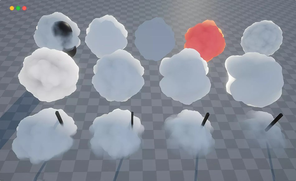 Unity插件 – 天空云系统 Sky Clouds URP: Fluffy Cloud Shader