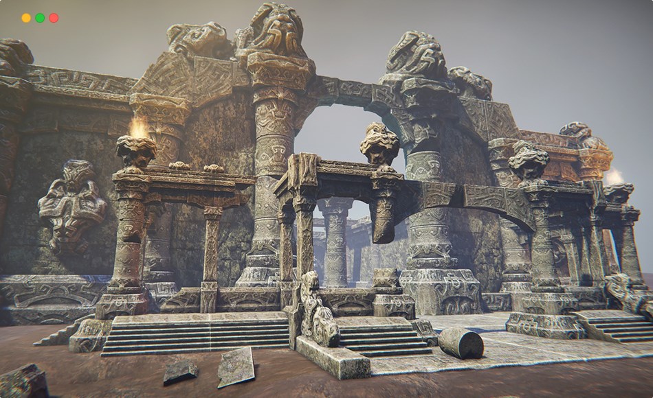 【UE5】废墟场景 Ruins constructor