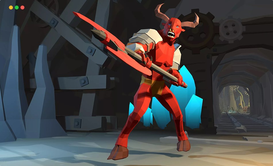 Unity角色 – 风格化牛头怪角色 Low Poly Character – Minotaur – Fantasy RPG