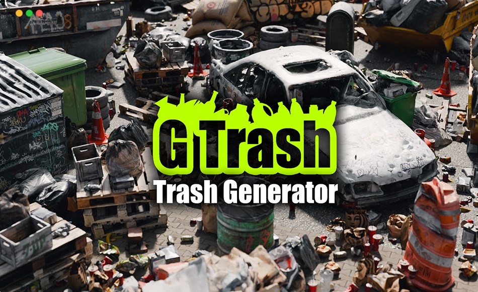 Blender插件 – 垃圾资产插件 G Trash