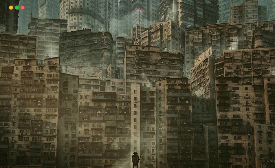 KitBash3D – 未来贫民窟 Future Slums