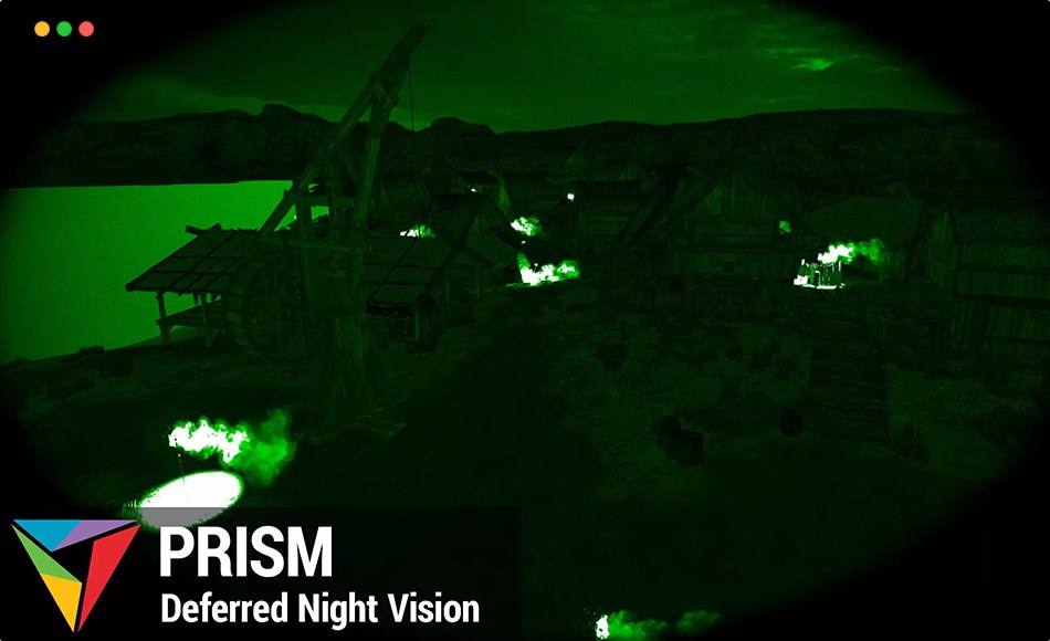 Unity插件 – 延迟夜视渲染 PRISM Deferred Night Vision – URP