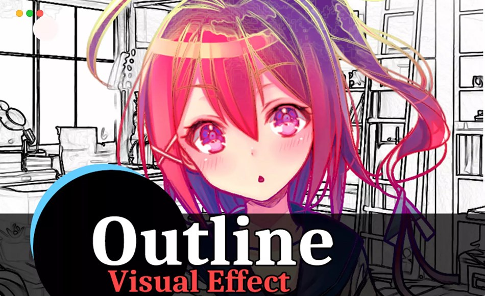 Unity插件 – 风格化轮廓高亮插件 Screen Outline 2D/3D – Gradient Image Stylization