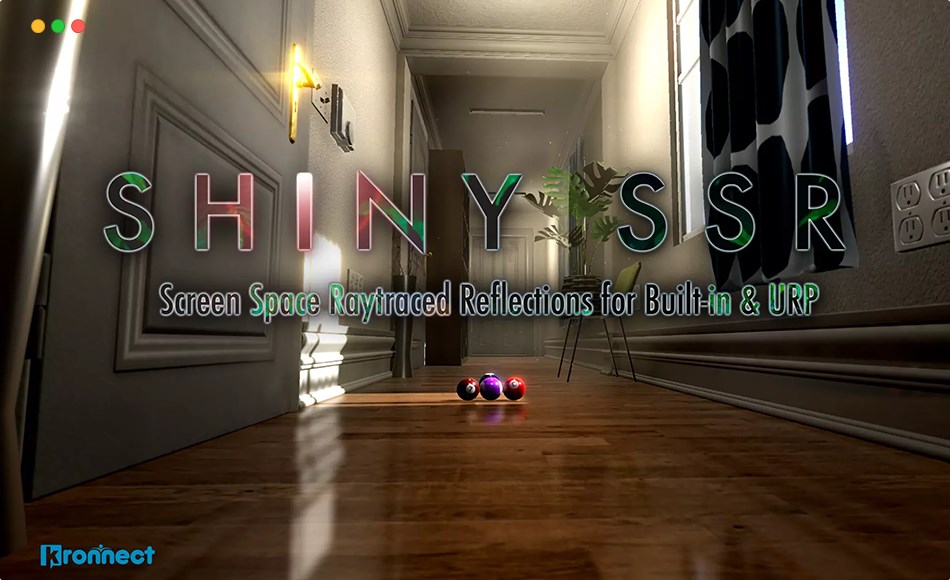 Unity插件 – 空间反射模拟插件 Shiny SSR 2 – Screen Space Reflections