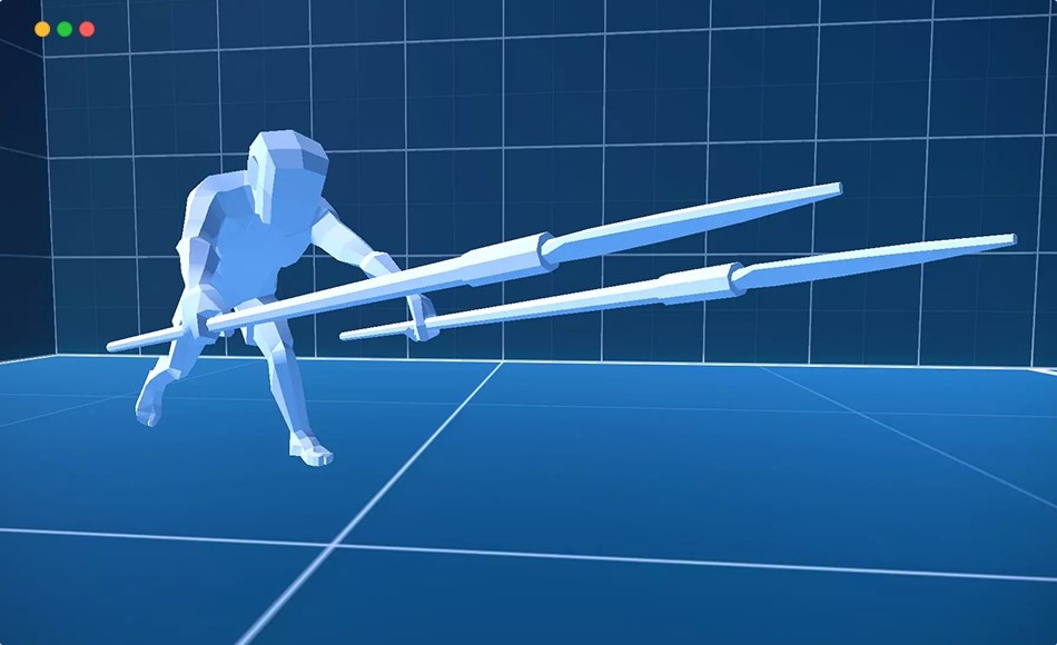 Unity动画 – 长矛格斗动画 Spear Animation Set