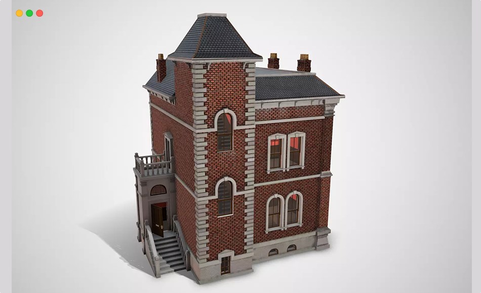 Unity资产 – 维多利亚式房屋 Victorian house