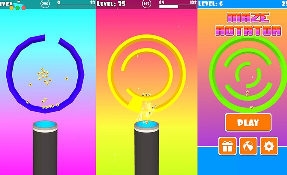 Unity开发 – 迷宫旋转器游戏开发模板 Maze Rotator – Complete Mobile Game Template