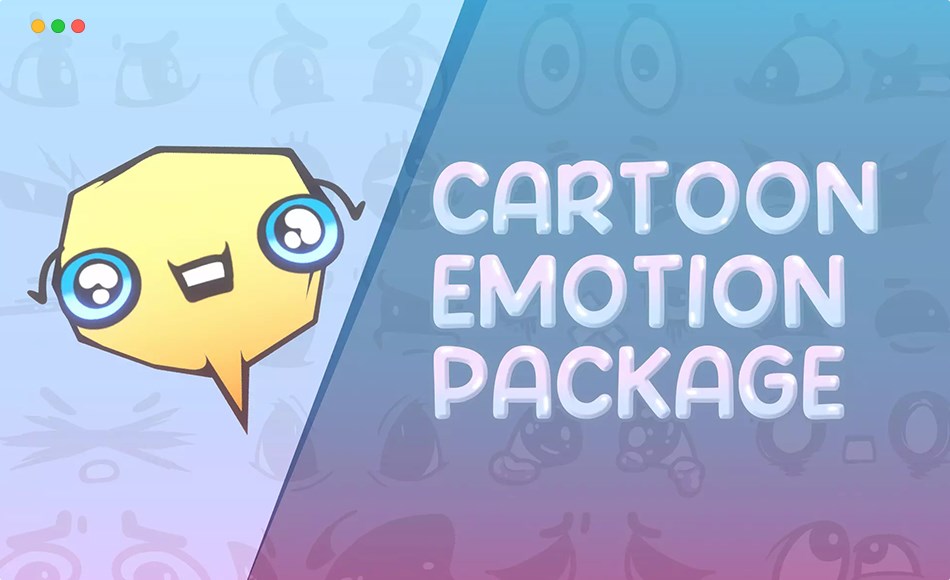 Unity资产 – 卡通情感包 Cartoon Emotion Package
