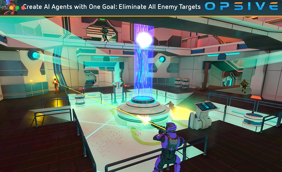 Unity开发 – 死亡竞赛游戏开发模板 Deathmatch AI Kit