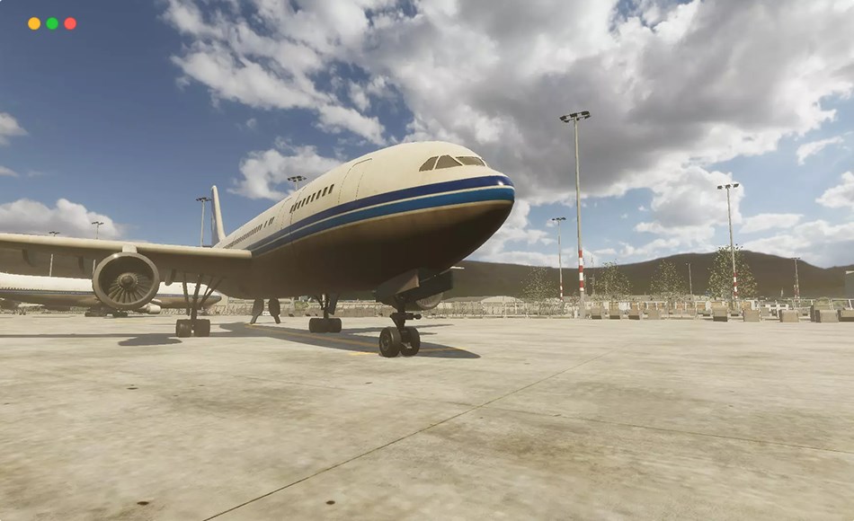 Unity场景 – 高细节飞机场环境 High Detail Airport – Full Version
