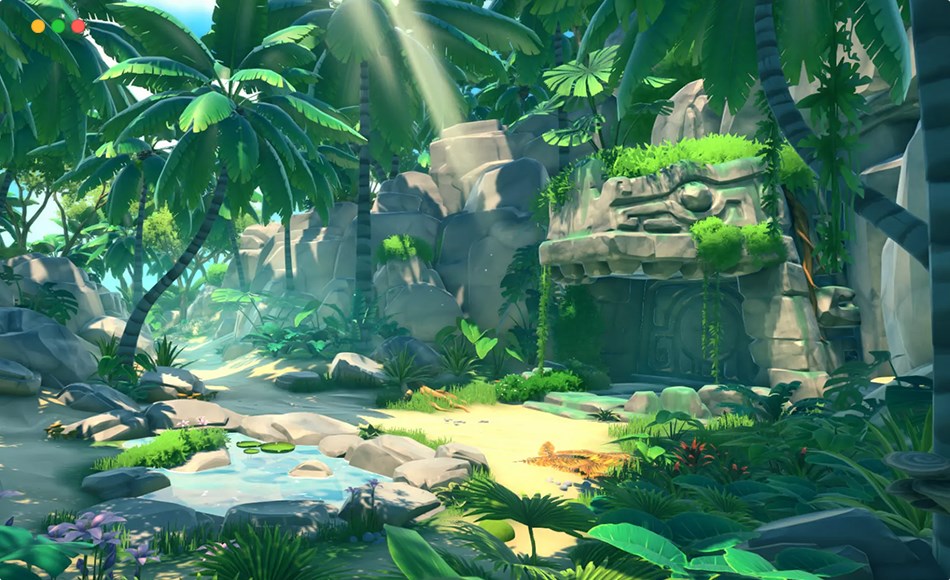 Unity场景 – 风格化热带丛林 FANTASTIC – Lost Jungle