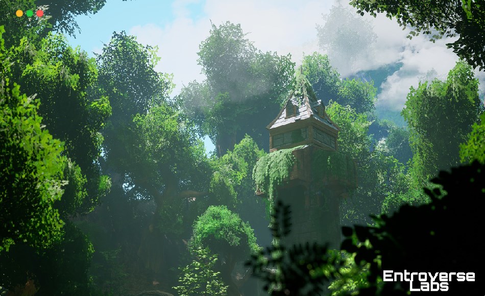 【UE5】风格化森林 Whispering Grove Environment ( Stylized Forest )