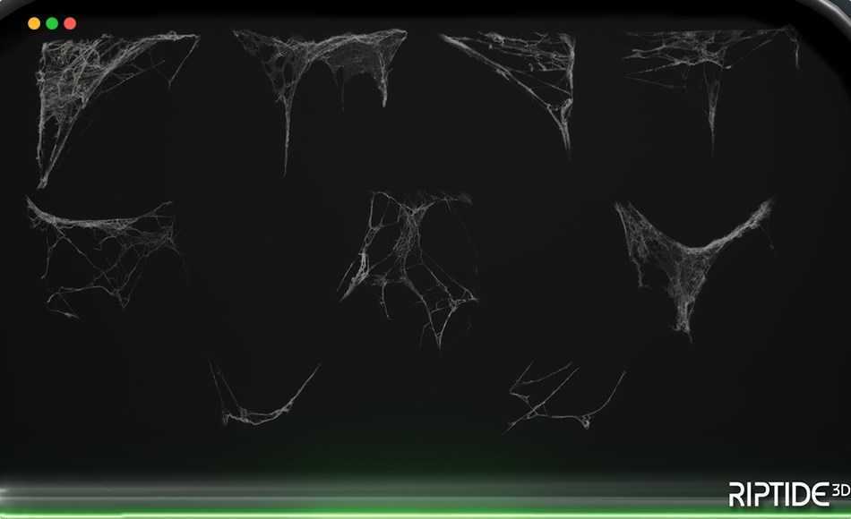 【UE5】蜘蛛网 Cobwebs / Spider Webs Pack