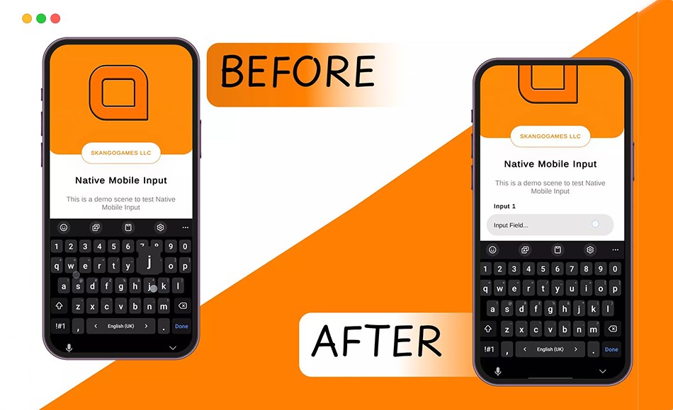 Unity插件 – 原生键盘输入插件 Native Mobile Input