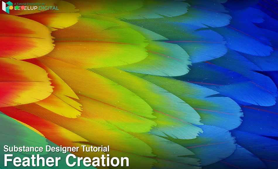 【中文字幕】SD教程 – 写实羽毛创建流程 Feather Creation
