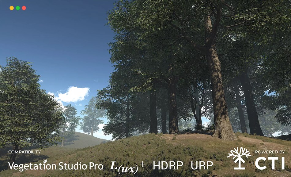 Unity植物 – 橡树植物包 Oak Trees Package