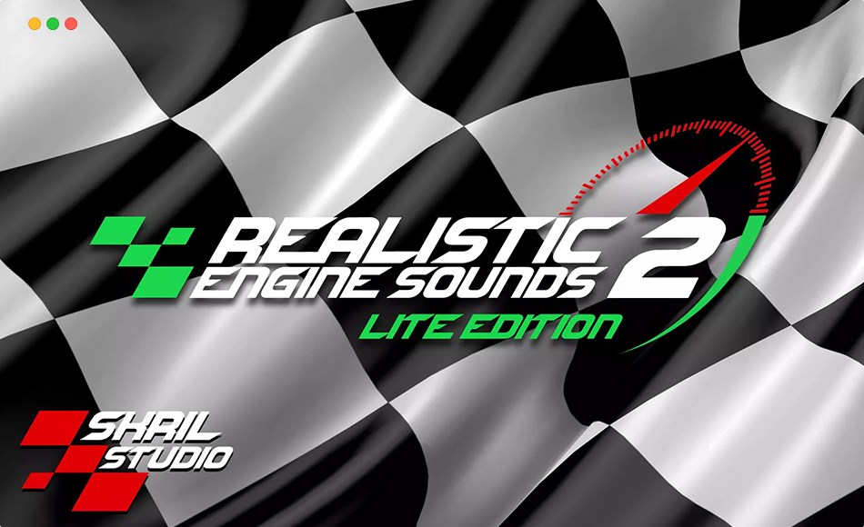 Unity音效 – 汽车引擎音效 Realistic Engine Sounds 2 – Lite Edition