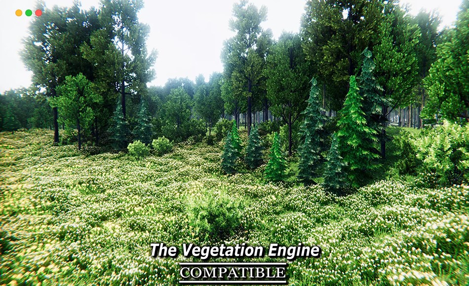 Unity植物 – 欧洲植物包 European Vegetation Pack