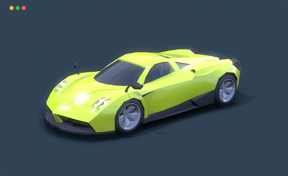 Unity资产 – 游戏汽车资产包 Super Cars Pack 4