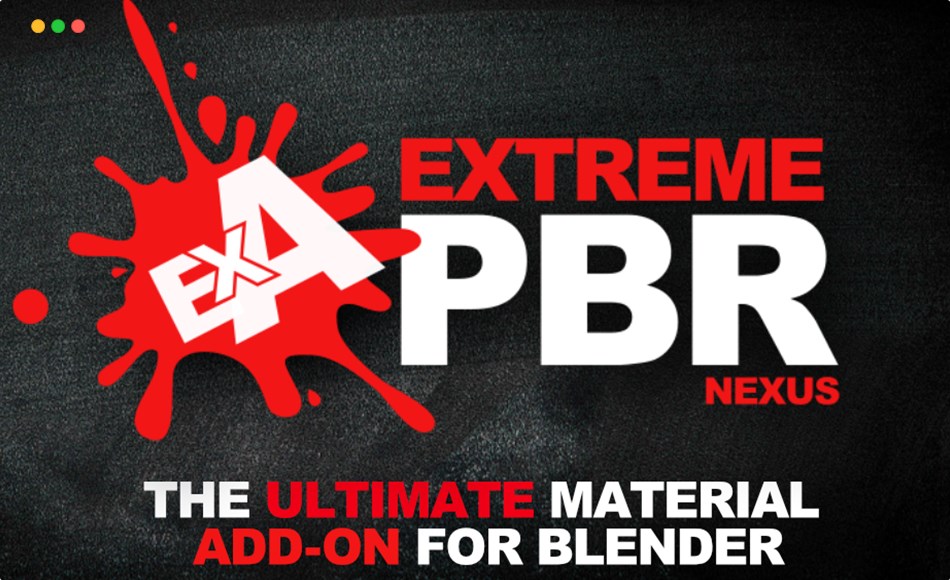 Blender插件 – 材质库插件 Extreme Pbr Nexus