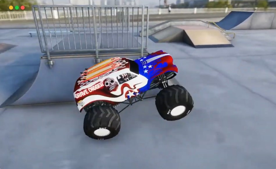 Unity插件 – 物理怪兽车创建插件 Ash Monster Truck Physics