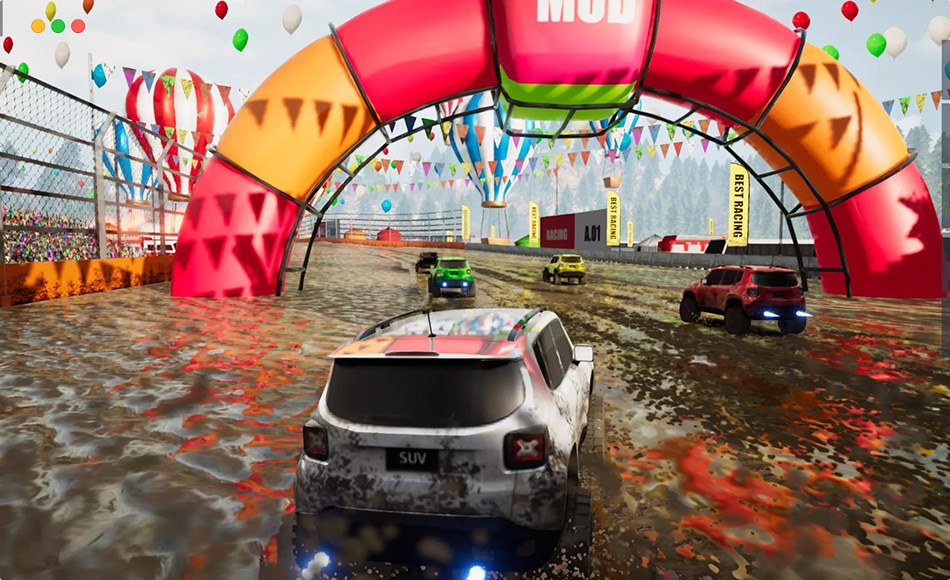 Unity开发 – 越野赛车游戏开发模板 Offroad Racing 3