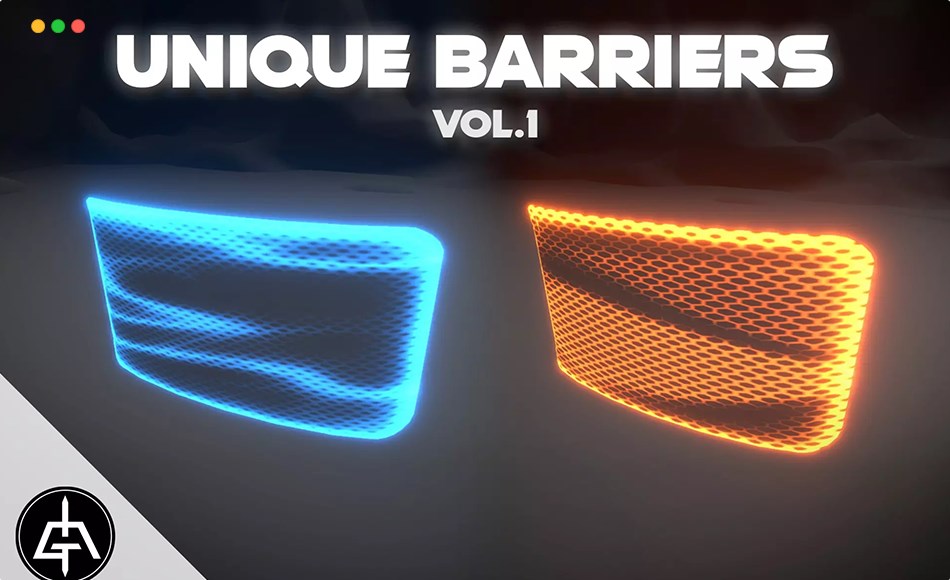 Unity特效 – 魔法盾牌 Unique Shields & Barriers Vol.1