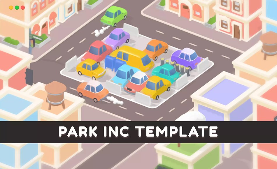 Unity开发 – 拼图游戏开发模板 Park Inc | Template + Editor