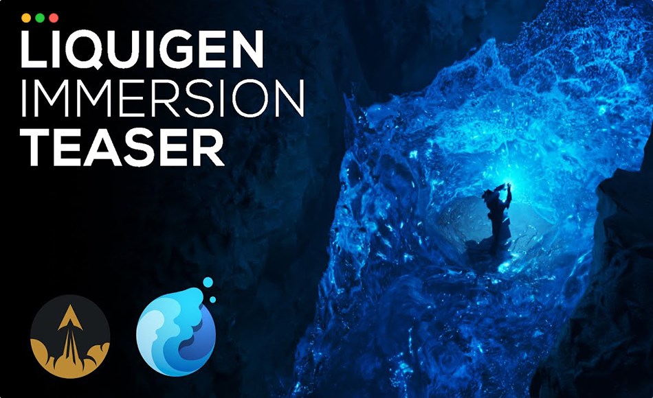 【中文字幕】实时创建流体模拟进阶教程 Redefinefx LiquiGen