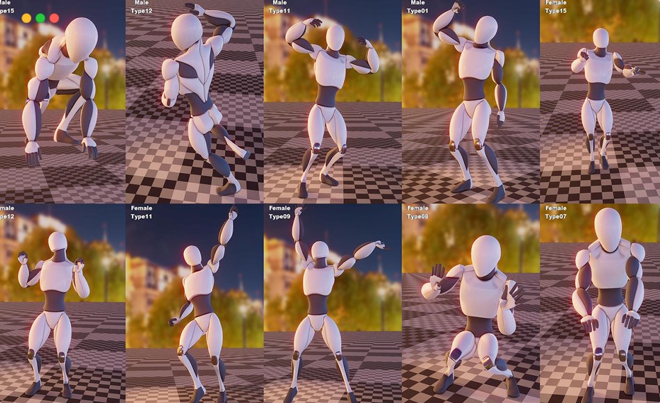 【UE5】DJ 舞蹈动画 DJ Animations