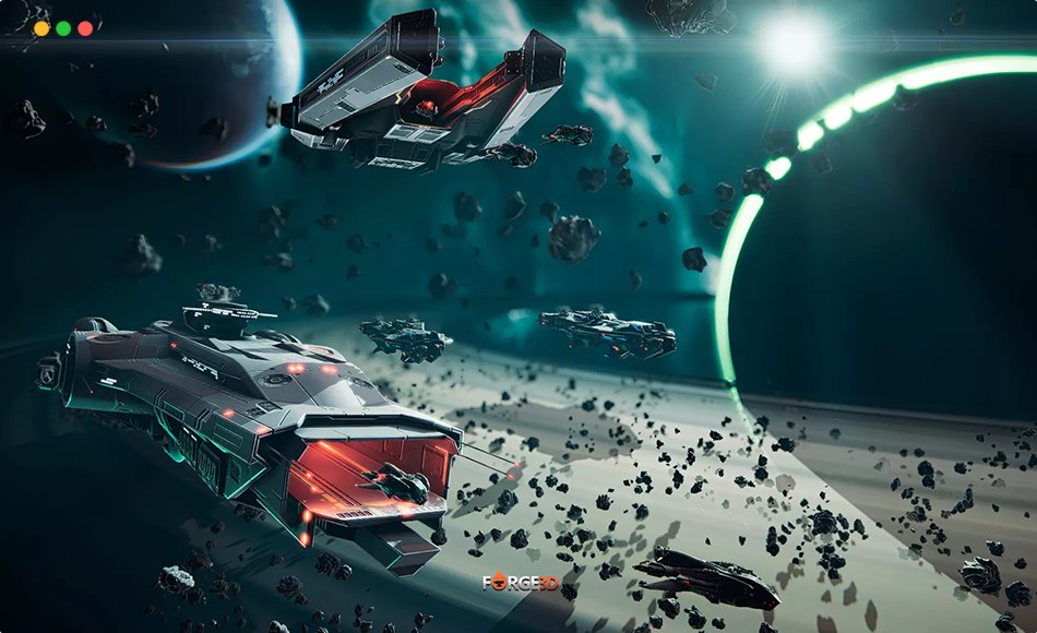 Unity资产 – 飞船战舰 Battleships 2