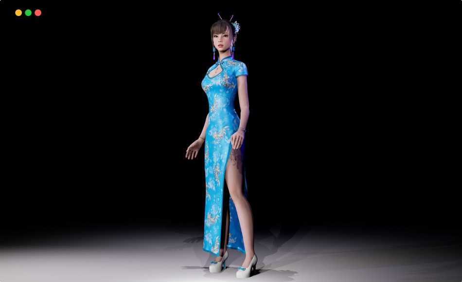 【UE4/5】女性角色 Amaya