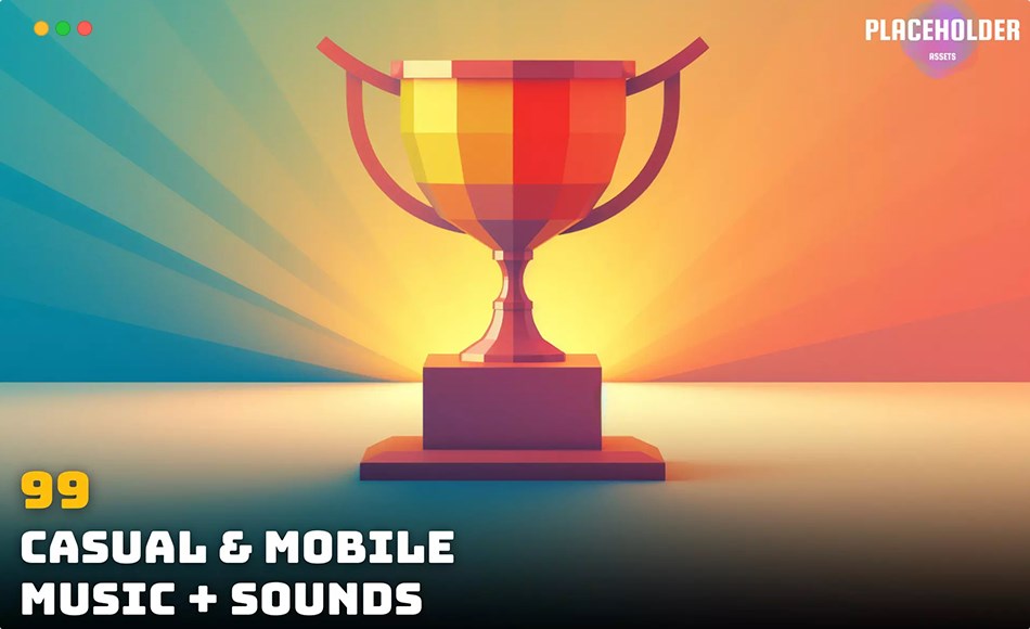 Unity音效 – 休闲游戏音乐 Casual & Mobile Music and Sounds Pack