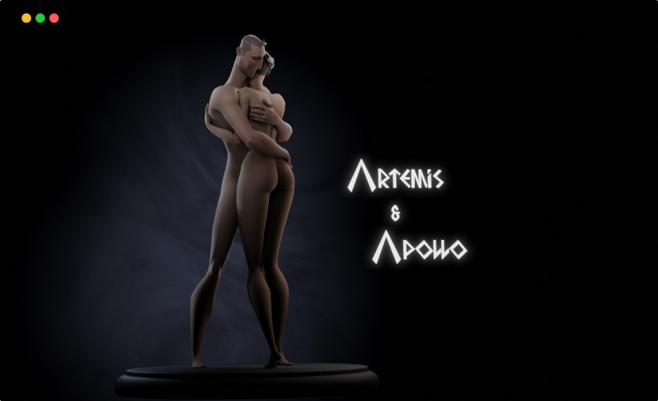 Maya绑定 – Artemis & Apollo – rig bundle