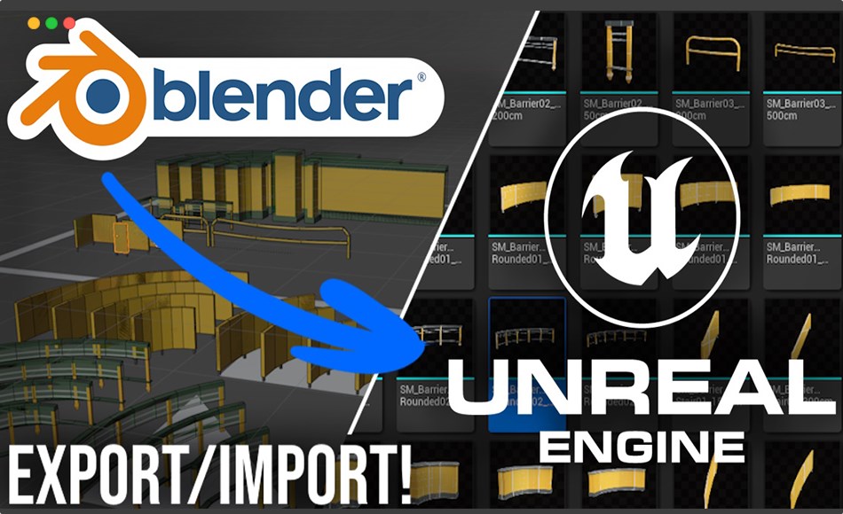 Blender插件 – 桥接插件 Blender For Unreal Engine