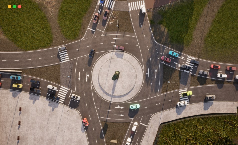 UE5插件 – 城市交通创建插件 City Traffic Pro