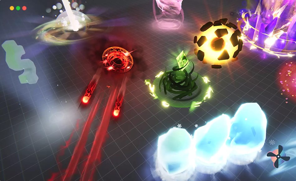 Unity特效 – 游戏魔法特效 Stylized RPG Magic Spells 5
