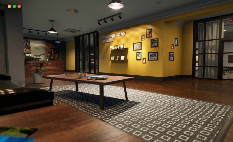 【UE5】摄影工作室环境 Photo Studio Environment ( Studio Photograph Store Interior Environment )