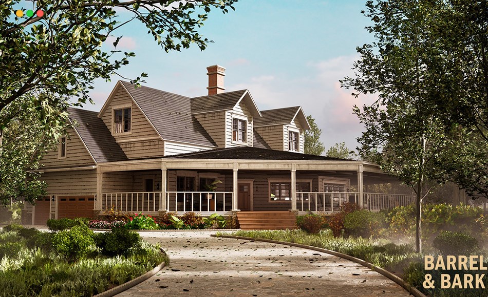 【UE5】美国郊区住宅 American Suburban House