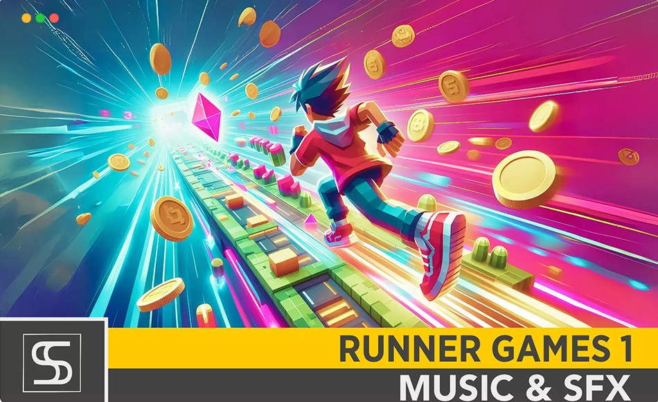 Unity音效 – 跑酷游戏音效 Runner Games Sound Effects and Music Pack Vol.1