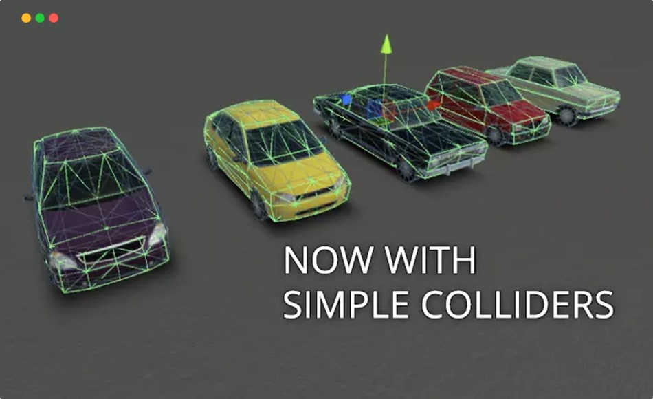 Unity资产 – 风格化汽车 Rune’s Low Poly Cars Pack 3