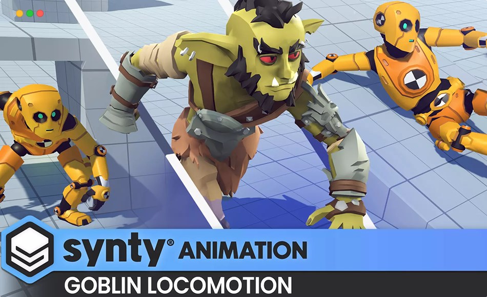 Unity动画 – 妖精角色动画 Synty ANIMATION – Goblin Locomotion